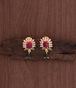  ruby emerald earrings studs