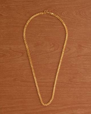  s balls chain medium length 24" with one gram gold 2