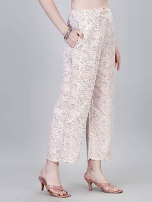 Women's Printed Knee Length Cotton Kurta And Pant With Dupatta Set (Multicolor) (MAK37) 5
