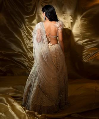 Ivory Lehenga Set 3