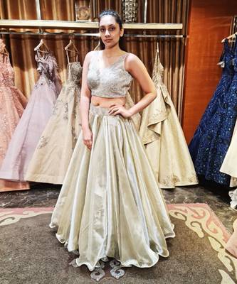 Silver Lehenga Set 4