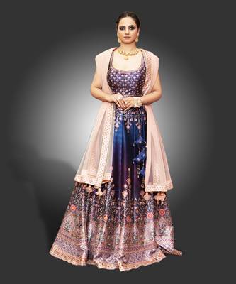 Blue Lehenga Set 1