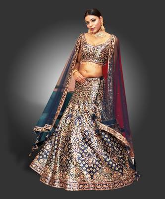 Blue Lehenga Set 1