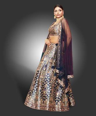 Blue Lehenga Set 2