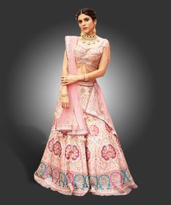 Pink Lehenga Set 1
