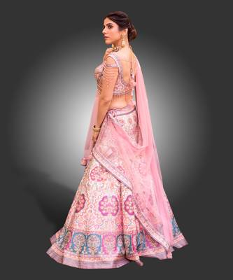 Pink Lehenga Set 4