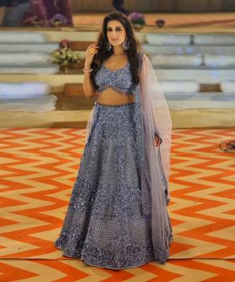 Blue Lehenga Set 1