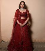 Bridal Red Lehenga Set
