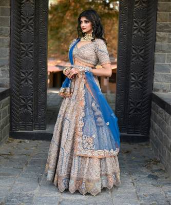 Grey Lehenga Set 2