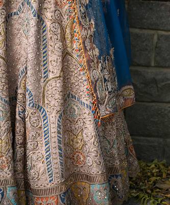 Grey Lehenga Set 4