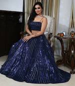 Blue Lehenga Set