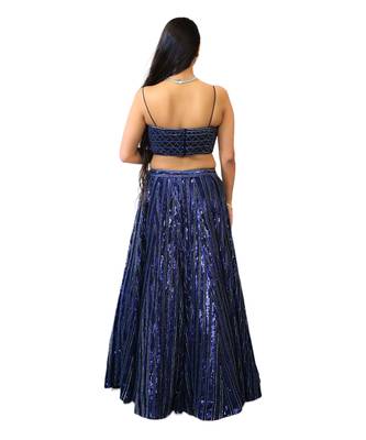 Blue Lehenga Set 3