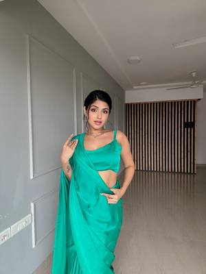Hridaya Green Saree 2