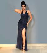 Navy Blue Gown