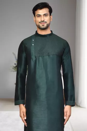 Mens embroidered kurta pyjama