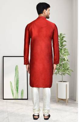 Mens embroidered kurta pyjama 2