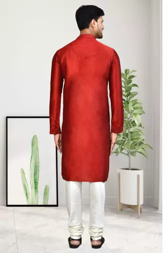 Mens embroidered kurta pyjama