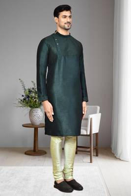 Mens embroidered kurta pyjama 4