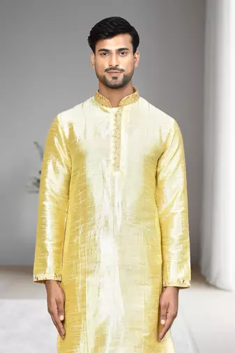 Mens embroidered kurta pyjama