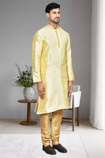 Mens embroidered kurta pyjama