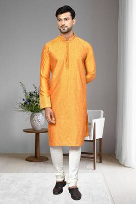 Mens embroidered kurta pyjama 1