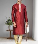 Mens embroidered kurta pyjama