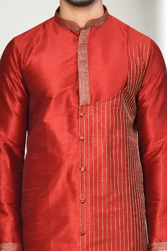Mens embroidered kurta pyjama