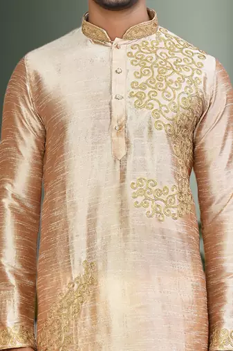 Mens embroidered kurta pyjama