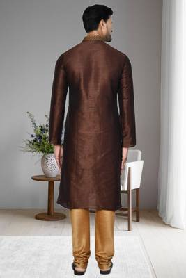 Mens embroidered kurta pyjama 2