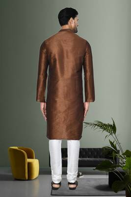 Mens plain kurta pyjama 2