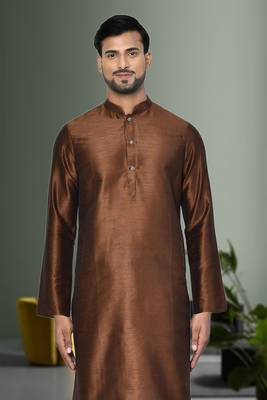 Mens plain kurta pyjama 3