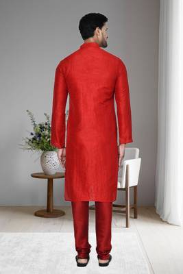 Mens plain kurta pyjama 2