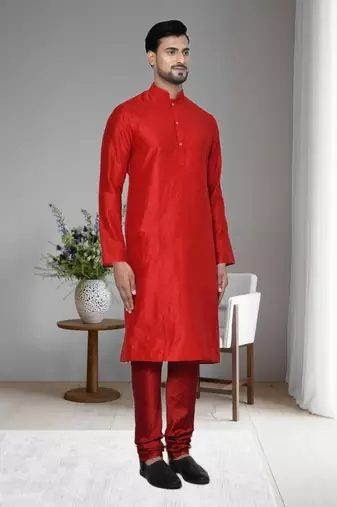 Mens plain kurta pyjama