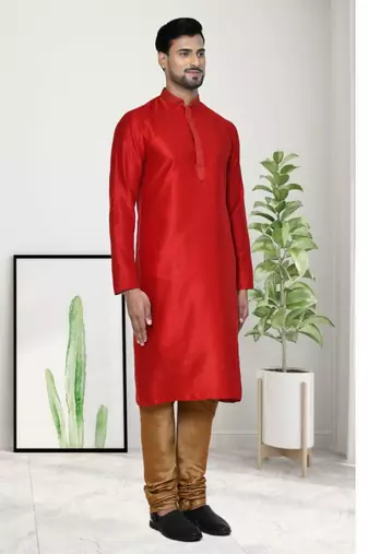 Mens embroidered kurta pyjama