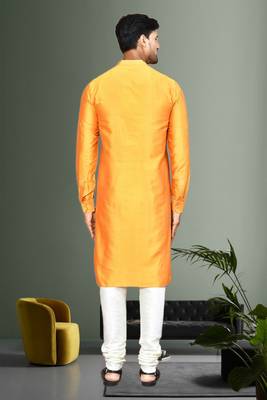 Mens plain kurta pyjama 2
