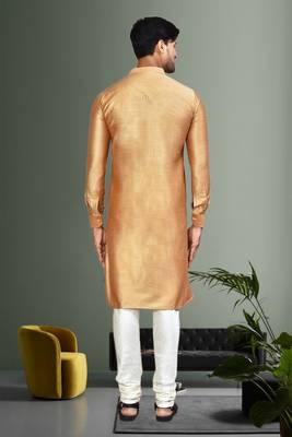 Mens plain kurta pyjama 2