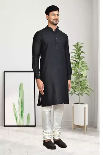 Mens plain kurta pyjama