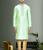 Mens embroidered kurta pyjama