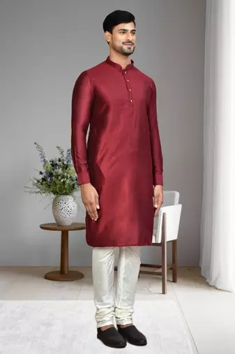 Mens plain kurta pyjama