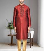 Mens embroidered kurta pyjama