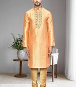 Mens embroidered kurta pyjama