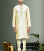 Mens embroidered kurta pyjama