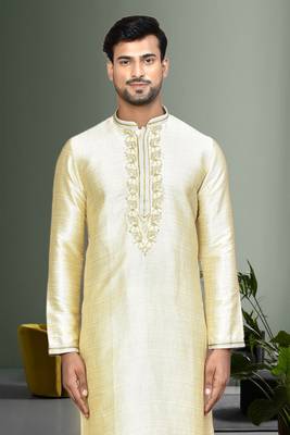 Mens embroidered kurta pyjama 3
