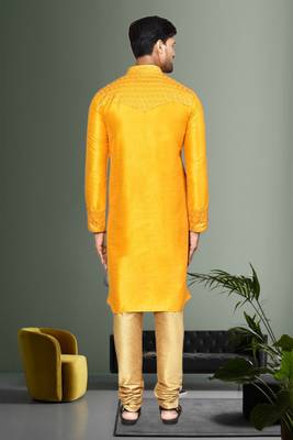 Mens embroidered kurta pyjama 2