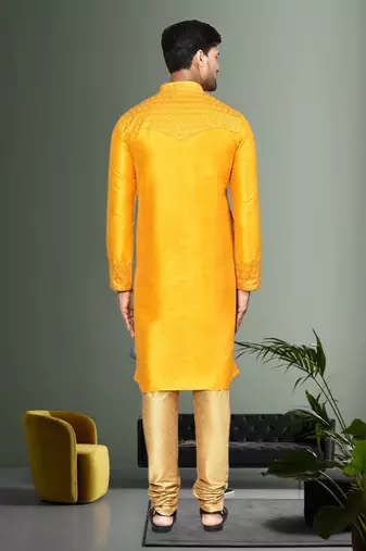 Mens embroidered kurta pyjama