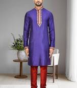 Mens embroidered kurta pyjama