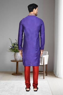Mens embroidered kurta pyjama 2