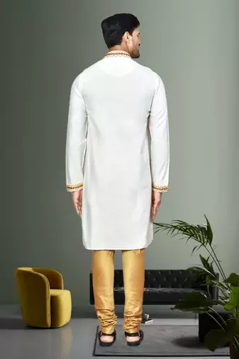 Mens embroidered kurta pyjama