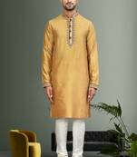 Mens embroidered kurta pyjama