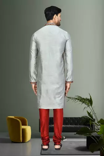 Mens embroidered kurta pyjama